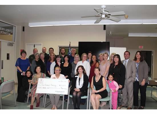 All of the non-profits, organizations and families who received donations from the SCJWC during the Philanthropy Meeting 2016. Photo Credit: Candice Middleton